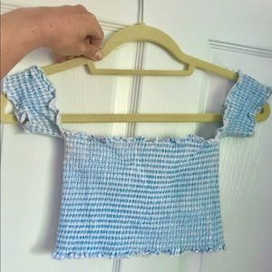 OFF SHOULDER CROP TOP